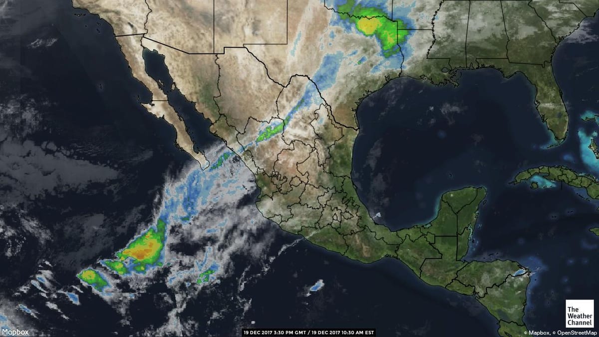 radar karta Mexiko