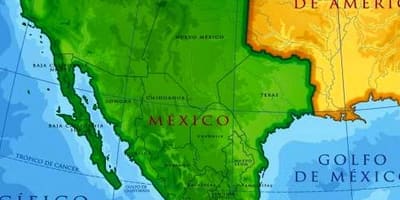 Det gamla Mexico karta