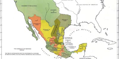 Mexiko karta historia
